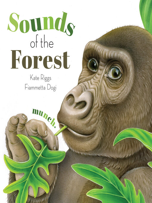 Title details for Sounds of the Forest by Kate Riggs - Wait list